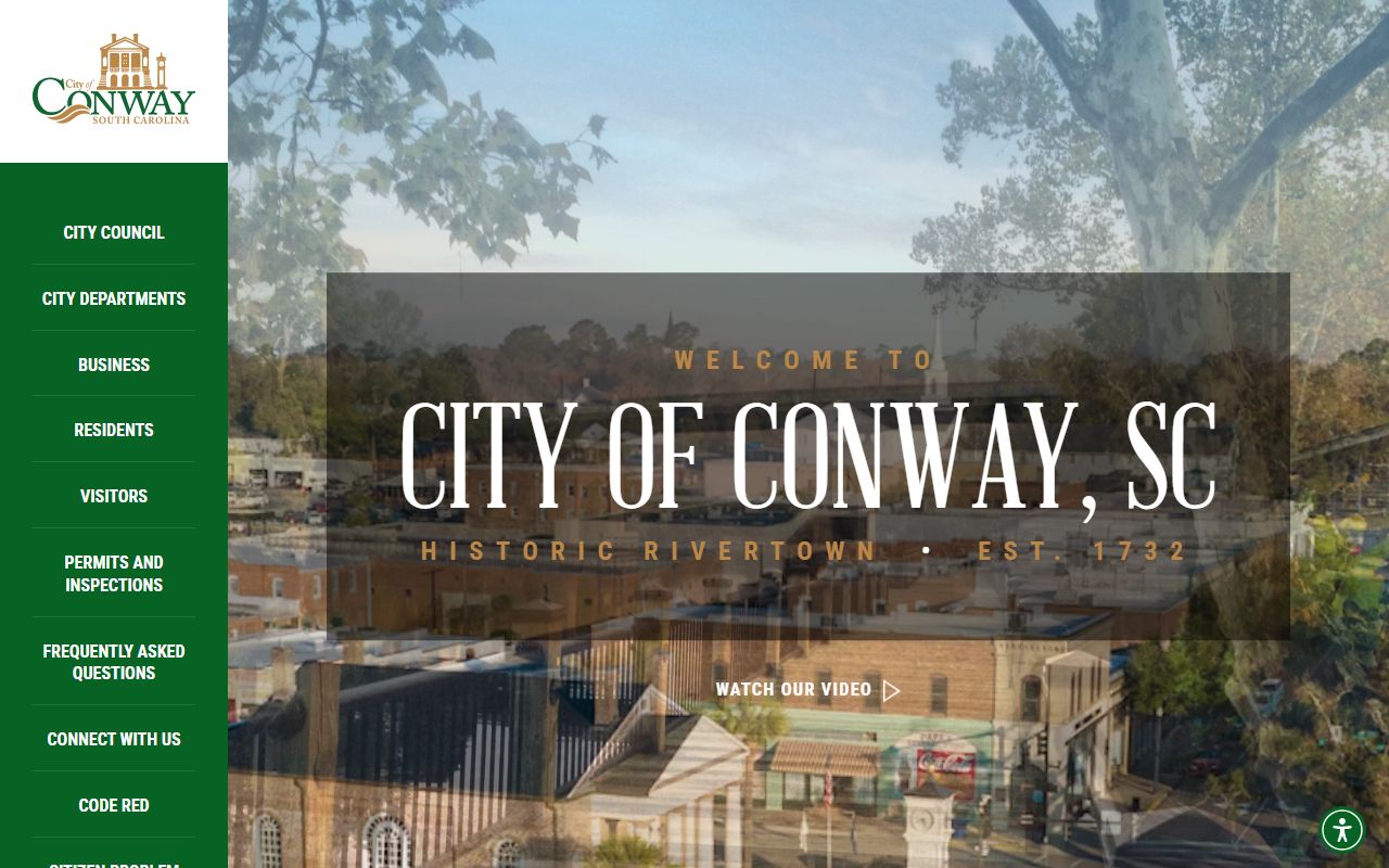 Conway Police Department website for arrest record requests